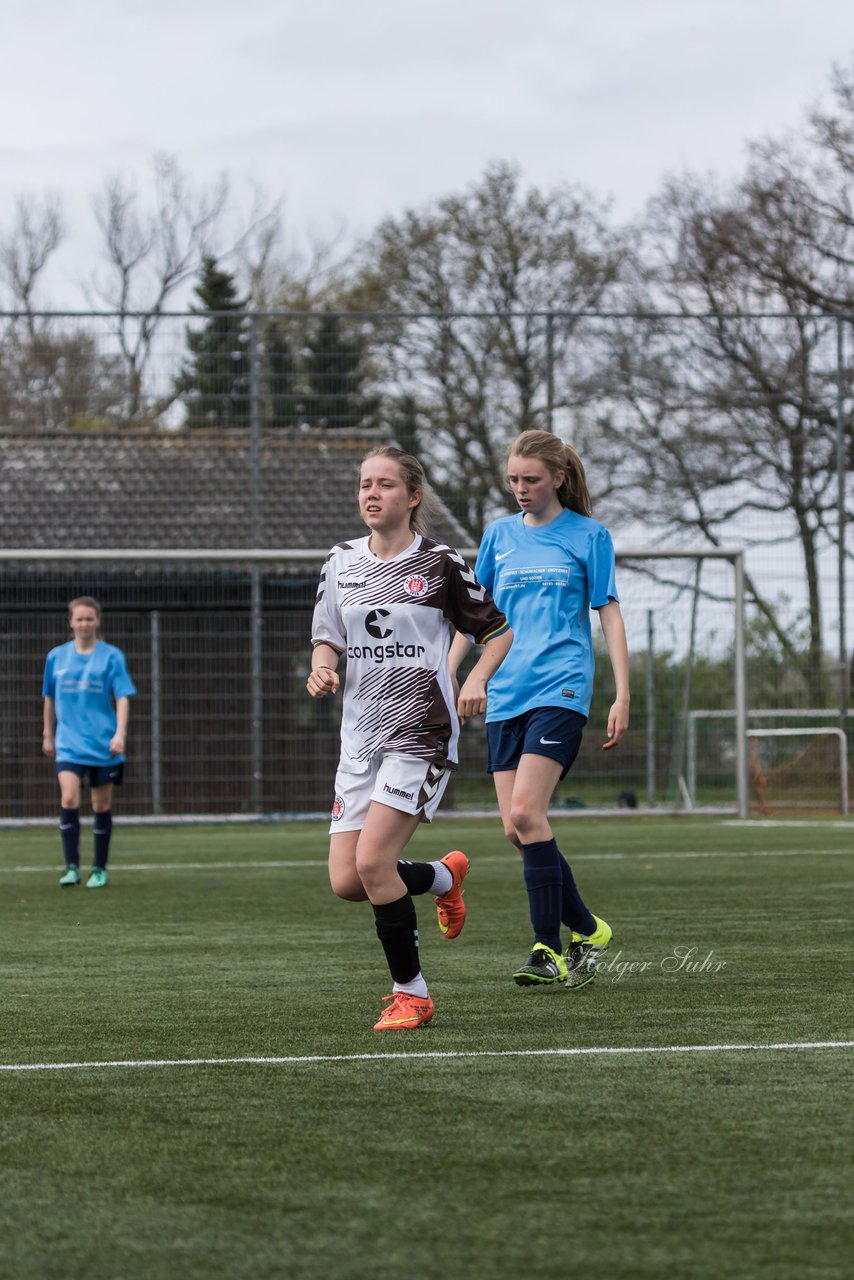 Bild 236 - B-Juniorinnen Ellerau - St. Pauli : Ergebnis: 1:1